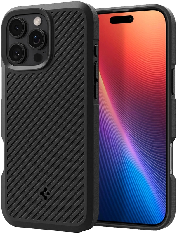 Чохол для iPhone 16 Pro Spigen Core Armor Matte Black (ACS08157) - фото - №4