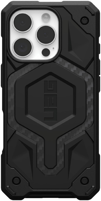 Чохол для iPhone 16 Pro UAG Monarch Carbon Fiber (114460114242) - фото - №0