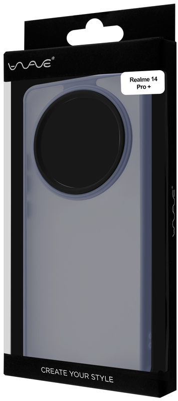 Чохол для Realme 14 Pro+ WAVE Matte Color Case (gray) - фото - №3