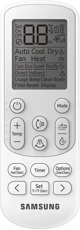 Кондиціонер Samsung Wind Free AR70F09C1BBNUA - фото - №9