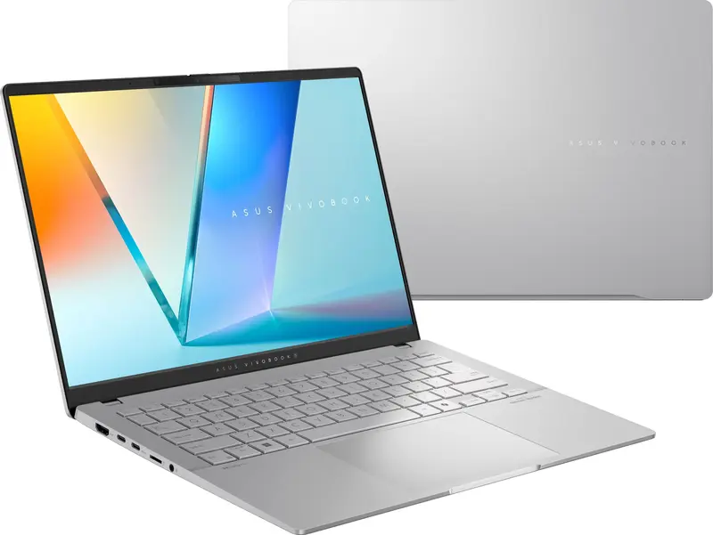 Ноутбук Asus Vivobook S 14 OLED M5406WA-PP024 Cool Silver (90NB14P1-M00120) - фото - №8