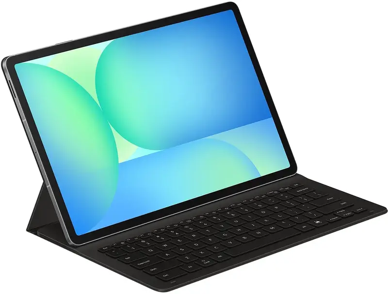 Чохол для Samsung Tab S10 FE+ Book Cover Keyboard Slim - AI Key Black (EF-DX620BBEGUA) - фото - №1