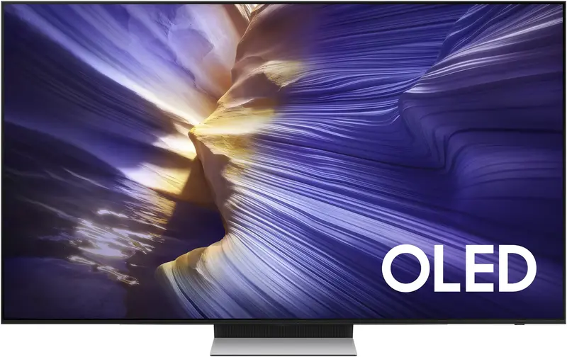 Телевізор Samsung 55" OLED 4K QE55S90FAEXUA Vision AI - фото - №1