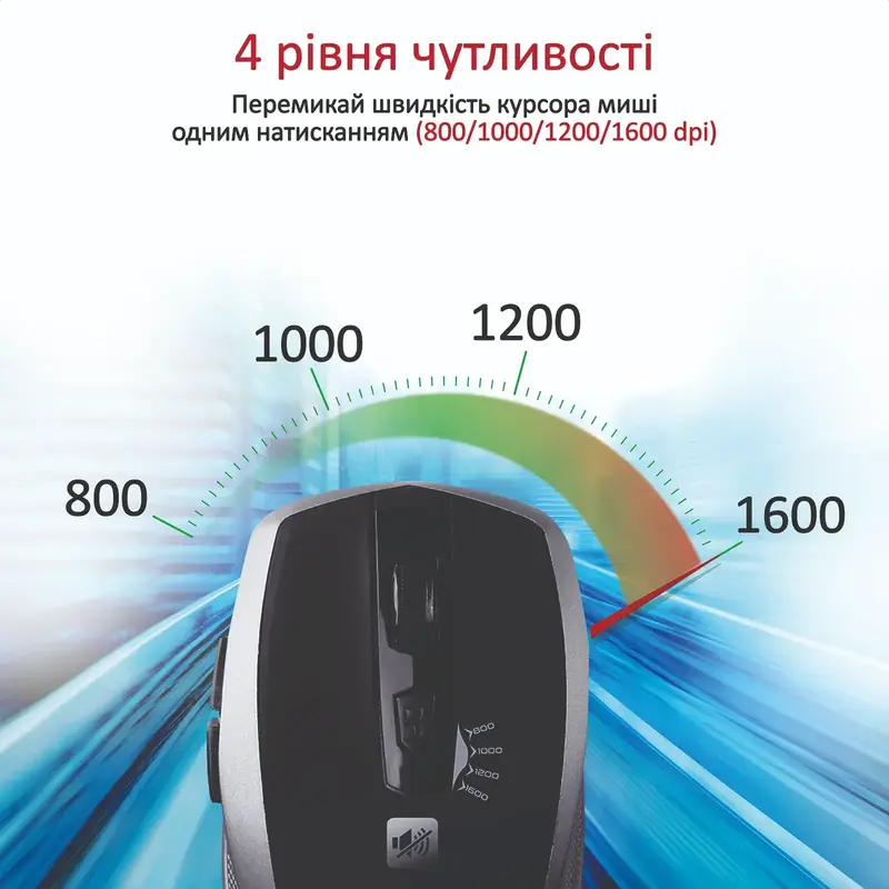 Мышь Promate Breeze Wireless breeze.silver фото
