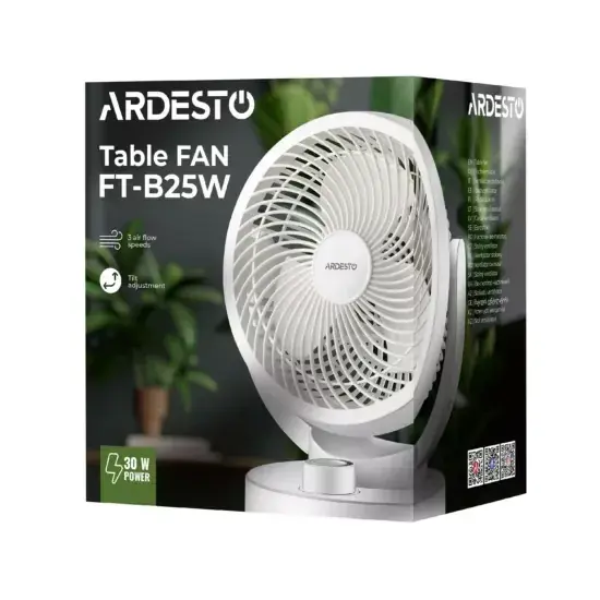 Настільний вентилятор ARDESTO FT-B25W - фото - №5