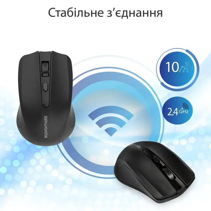 Миша Promate Clix-8 Wireless clix-8.black фото
