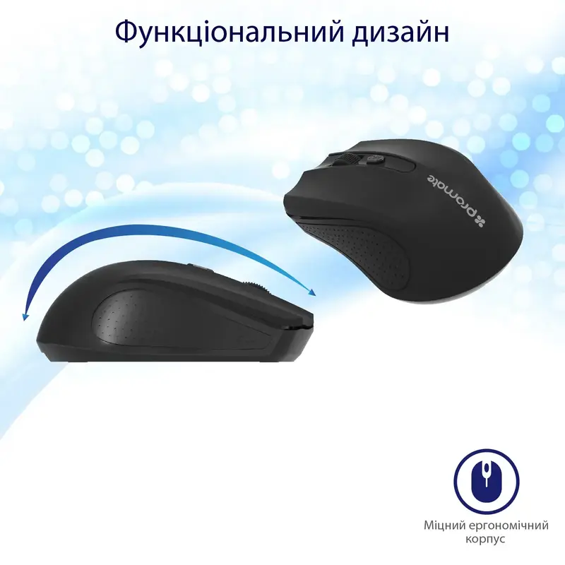 Миша Promate Clix-8 Wireless clix-8.black фото