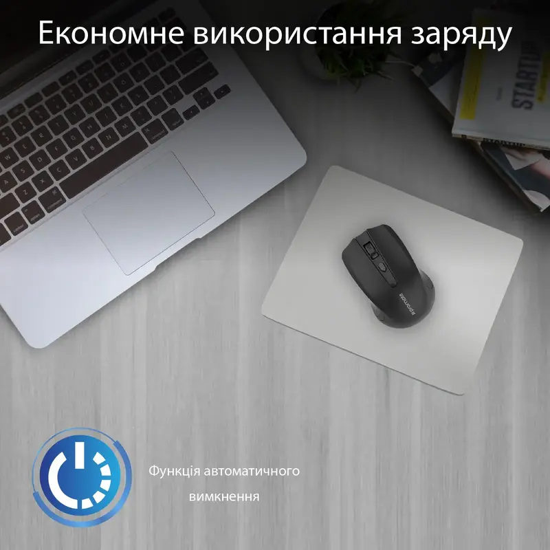 Миша Promate Clix-8 Wireless clix-8.black фото