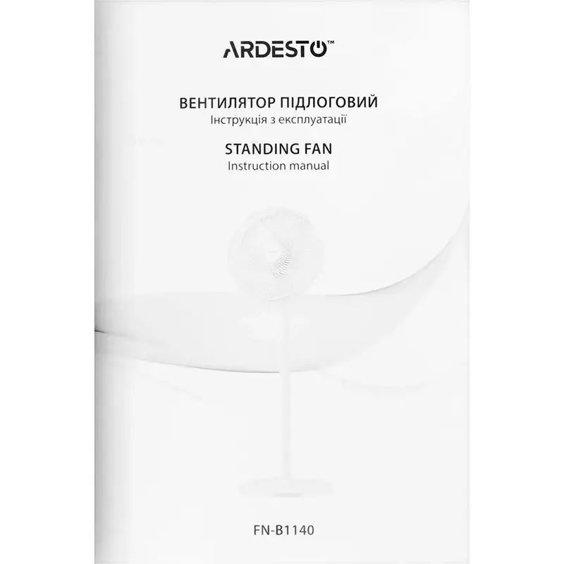 Вентилятор підлоговий Ardesto FN-B1140 фото