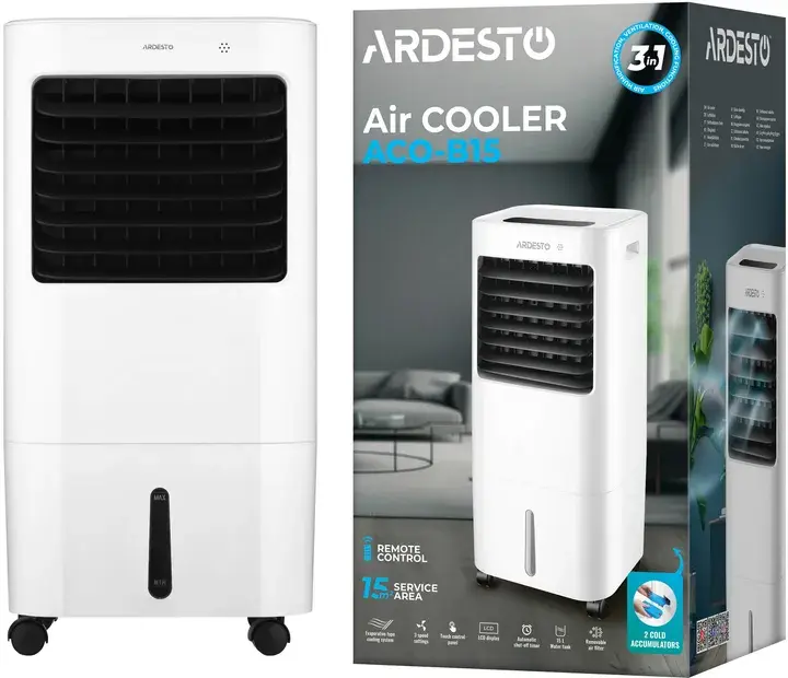 Охолоджувач повітря Ardesto ACO-B15 - фото - №16