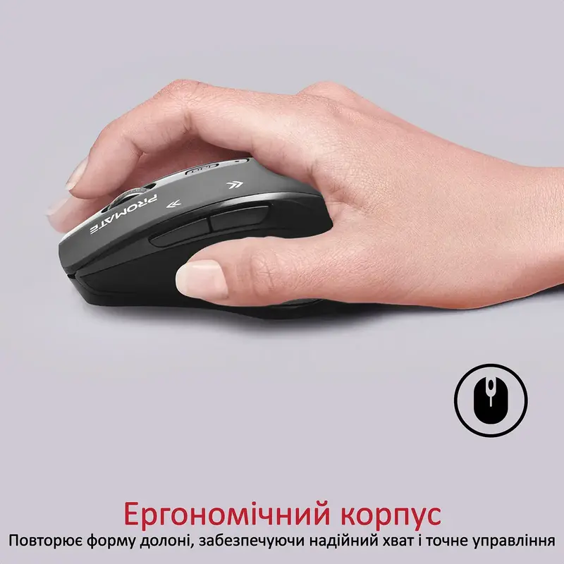 Миша Promate Cursor Wireless cursor.black - фото - №1