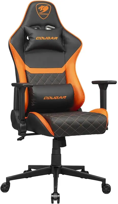 Игровое кресло Cougar ARMOR ONE V2 (black/orange) - фото - №1