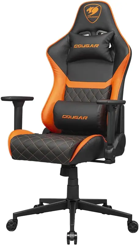 Игровое кресло Cougar ARMOR ONE V2 (black/orange) - фото - №2