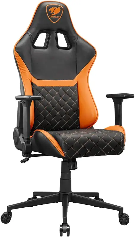 Игровое кресло Cougar ARMOR ONE V2 (black/orange) - фото - №3