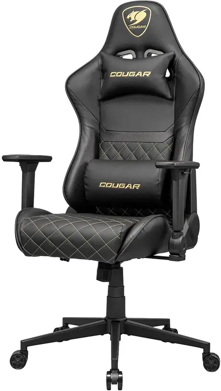 Игровое кресло Cougar ARMOR ONE V2 (gold/black) - фото - №2