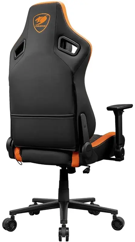 Игровое кресло Cougar DEFENSOR (black/orange) фото