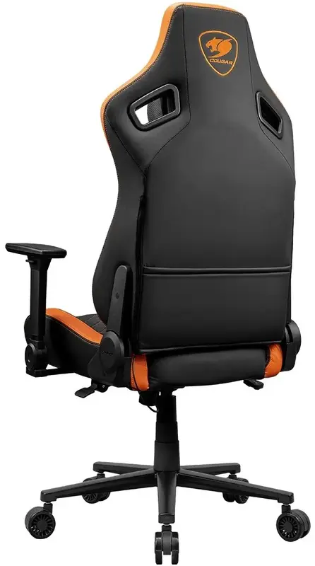 Игровое кресло Cougar DEFENSOR (black/orange) фото