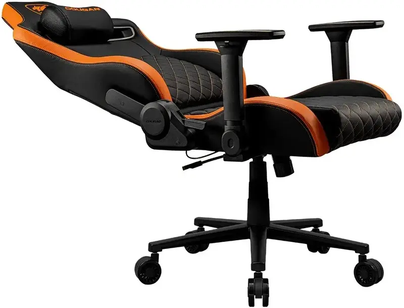Игровое кресло Cougar DEFENSOR (black/orange) фото