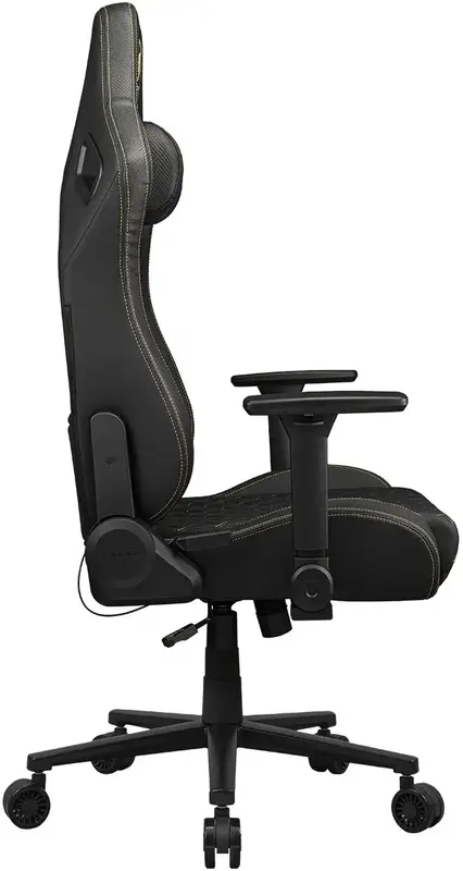 Игровое кресло Cougar DEFENSOR GOLD (black/gold) фото