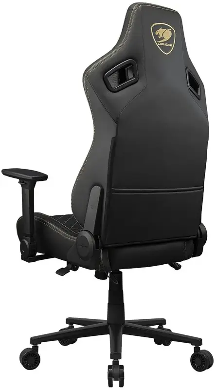 Игровое кресло Cougar DEFENSOR GOLD (black/gold) фото