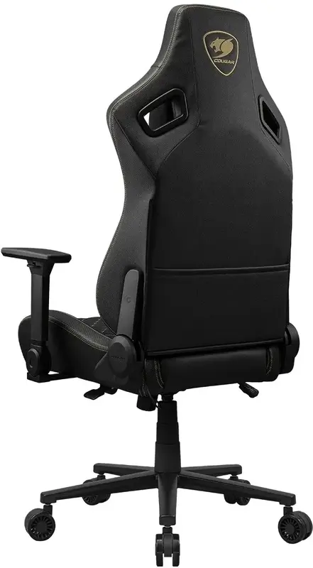 Игровое кресло Cougar DEFENSOR GOLD F (black/gold) фото
