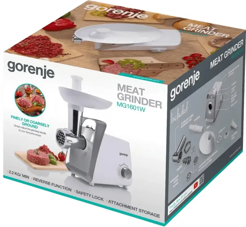 М'ясорубка Gorenje MG1601W - фото - №13