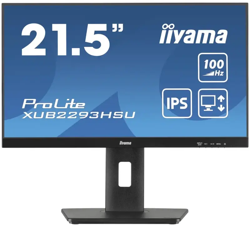 Монітор Iiyama 21.5" XUB2293HSU-B7 - фото - №0