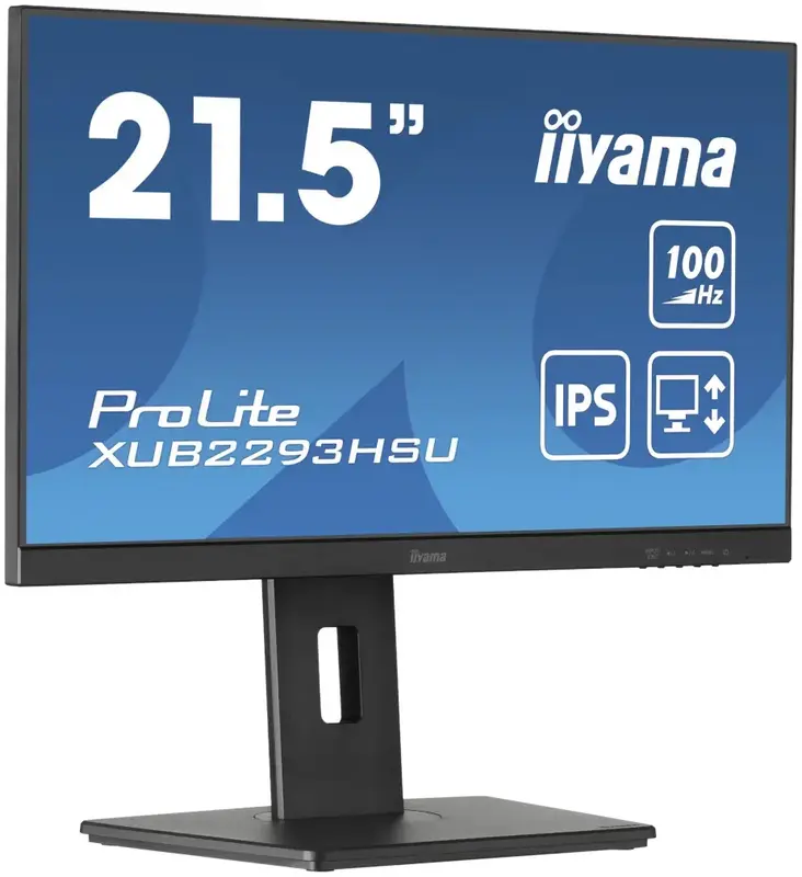 Монітор Iiyama 21.5" XUB2293HSU-B7 - фото - №2
