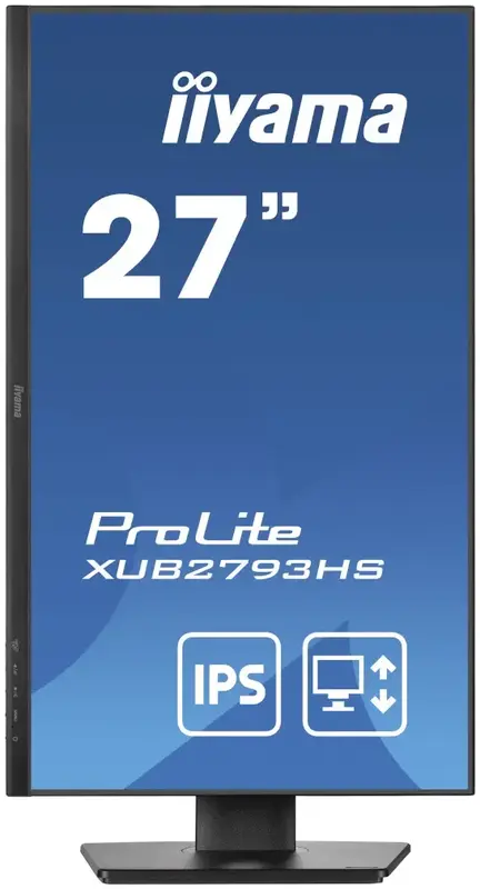 Монітор Iiyama 27" XUB2793HS-B7 - фото - №2