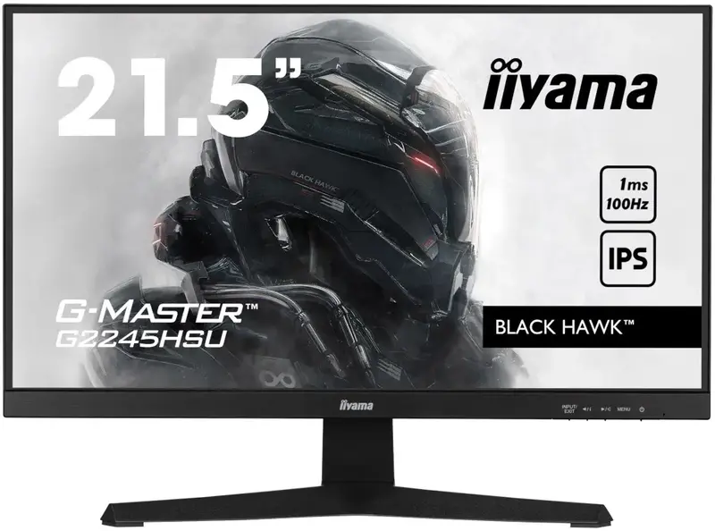 Монітор Iiyama 21.5" G2245HSU-B2 - фото - №0