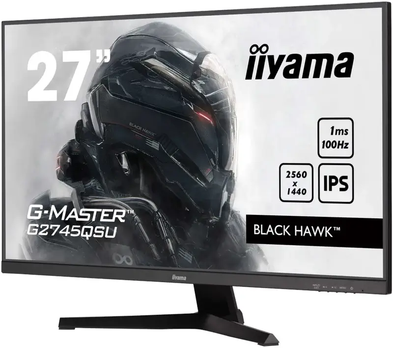 Монітор Iiyama 27" G2745QSU-B2 - фото - №1