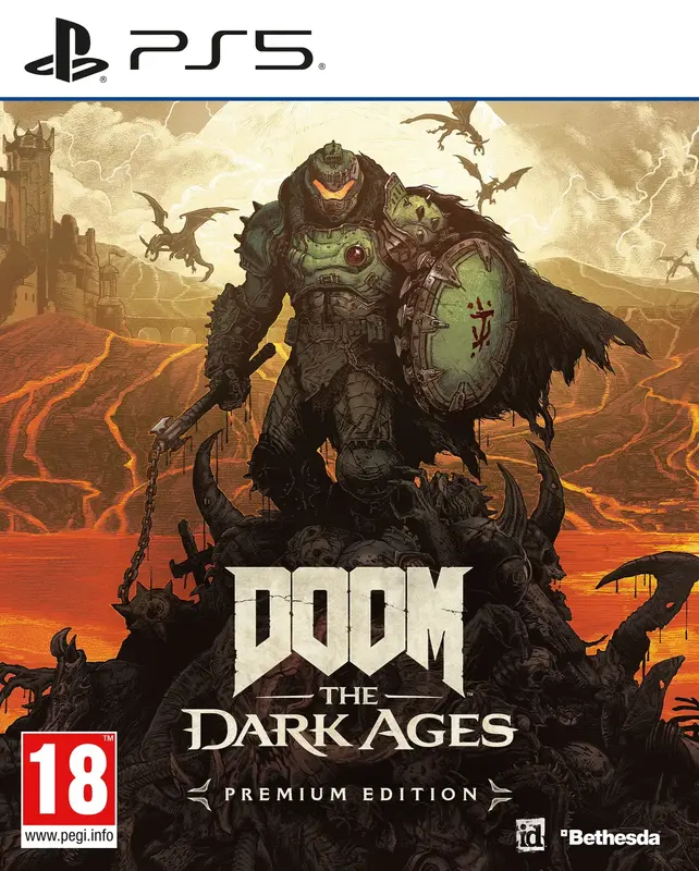 Гра консольна PS5 Doom The Dark Ages Premium Edition (Blu-ray) - фото - №0