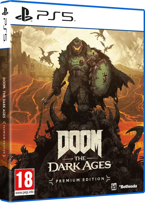 Гра консольна PS5 Doom The Dark Ages Premium Edition (Blu-ray) - фото - №1