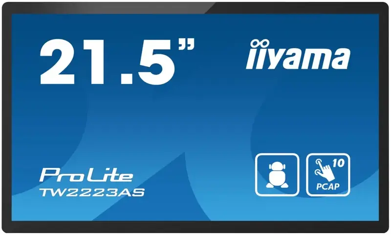 Монітор Iiyama 21.5" TW2223AS-B2 - фото - №0