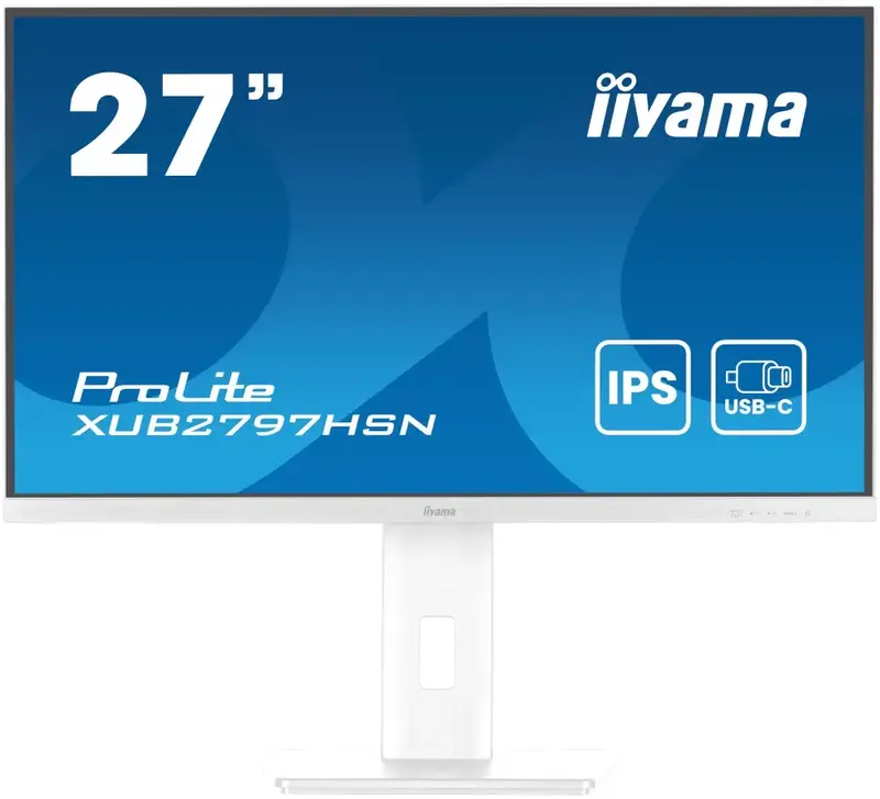 Монітор Iiyama 27" XUB2797HSN-W2 - фото - №0