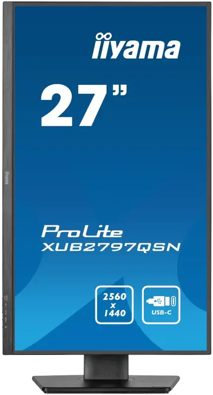 Монітор Iiyama 27" XUB2797QSN-B2 - фото - №3