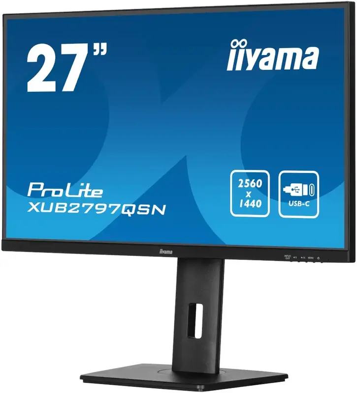 Монітор Iiyama 27" XUB2797QSN-B2 - фото - №2