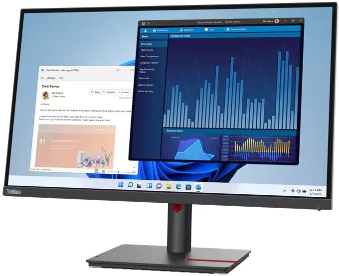 Монітор Lenovo 27" T27p-30 (63A9GAT1EU) фото