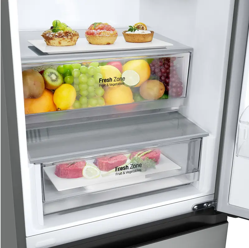 Холодильник LG GC-B509FNMW - фото - №3