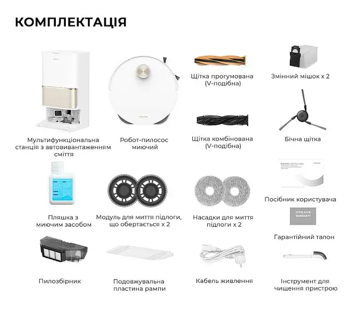 Робот-пылесос моющий Dreame Bot L50 Pro Ultra фото