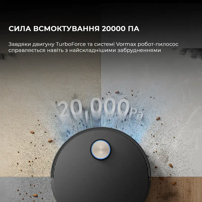 Робот-пылесос моющий Dreame X50 Ultra Complete Black(RLX85CE-4-BL) фото