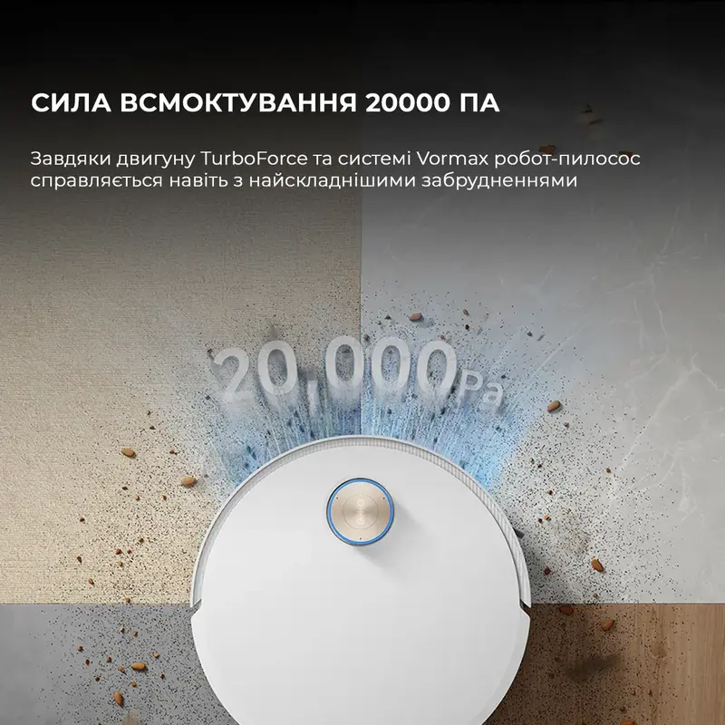 Робот-пылесос моющий Dreame X50 Ultra Complete White(RLX85CE-4-WH) фото