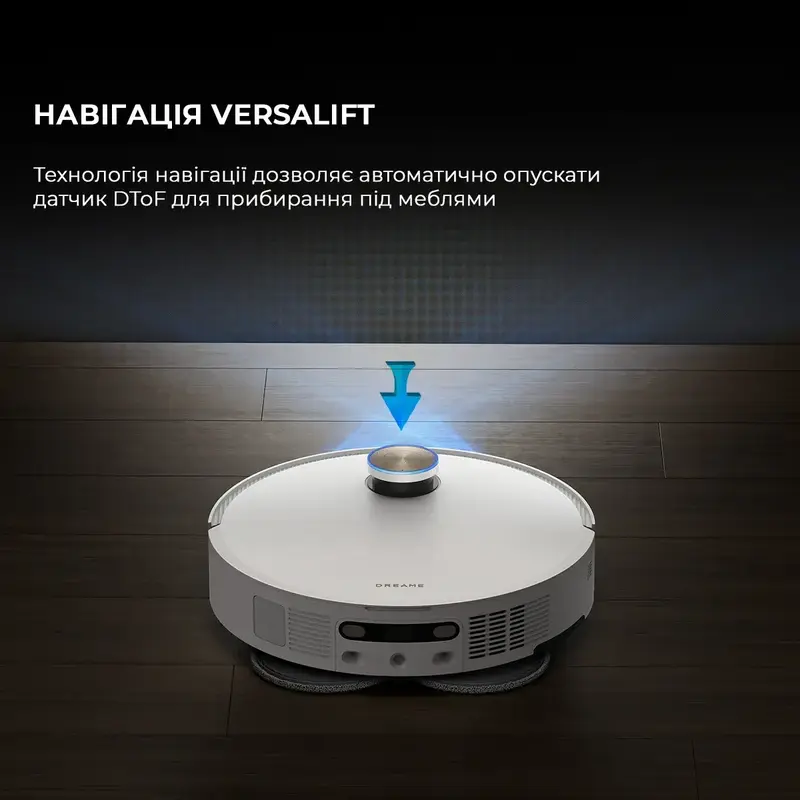Робот-пылесос моющий Dreame X50 Ultra Complete White(RLX85CE-4-WH) фото