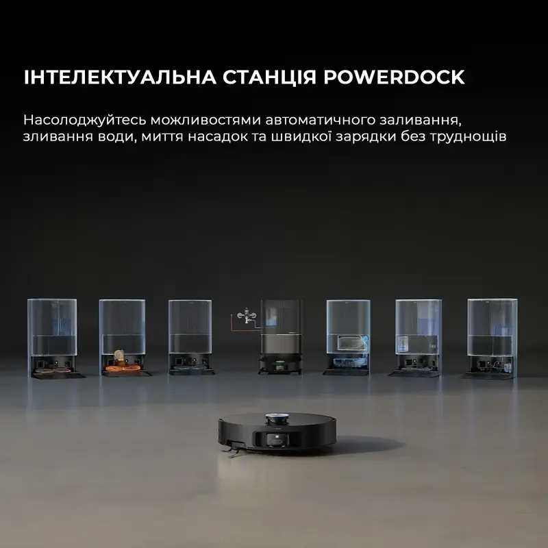 Робот-пылесос моющий Dreame X50 Ultra Black(RLX85CE-6-BL) фото
