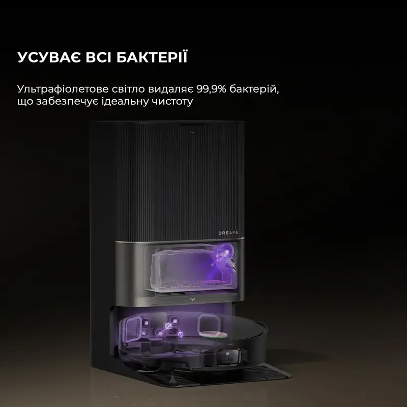 Робот-пылесос моющий Dreame X50 Ultra Black(RLX85CE-6-BL) фото