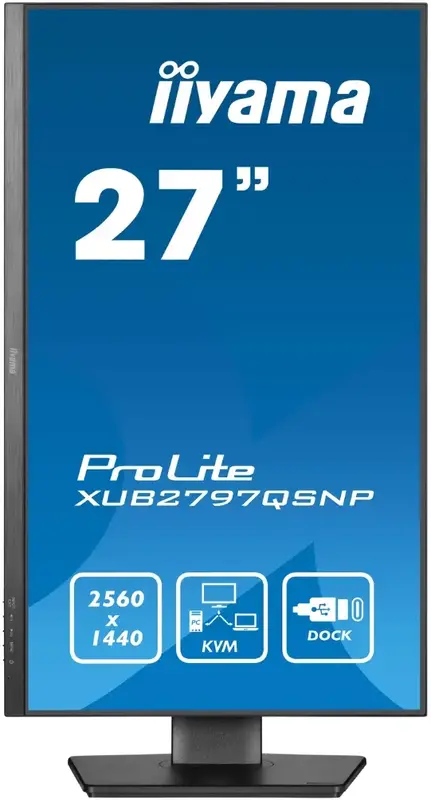 Монітор Iiyama 27" XUB2797QSNP-B1 - фото - №3