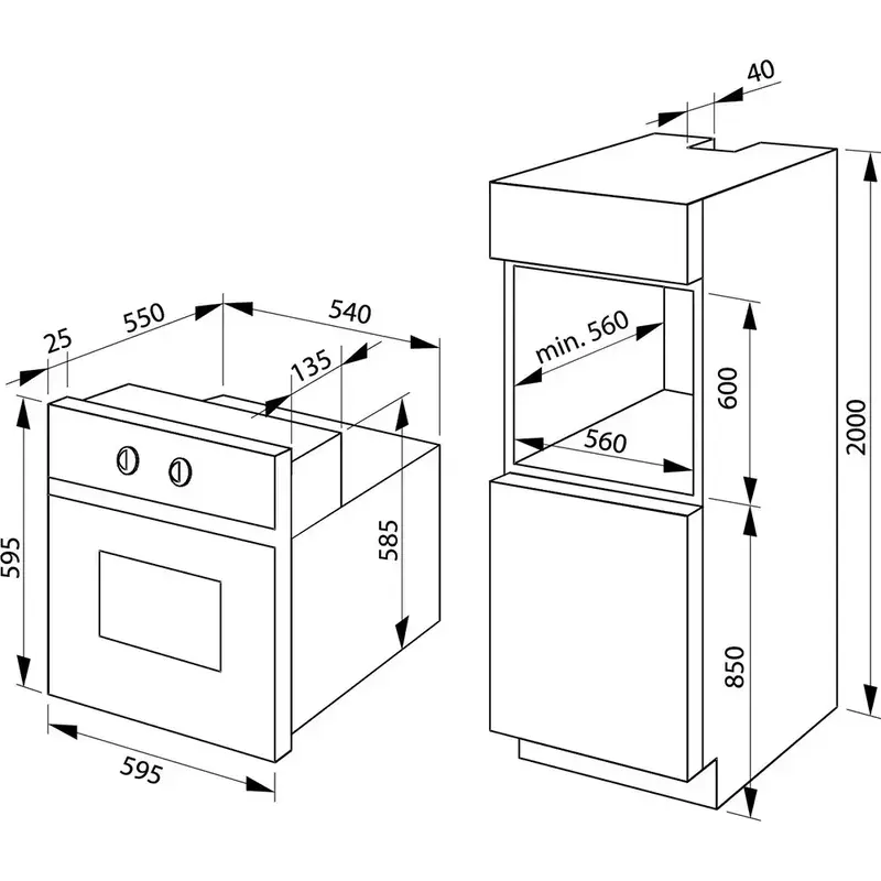 Комплект вбудованої техніки HANSA FCGS 69329 - фото - №13