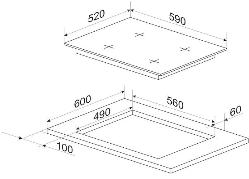 Комплект вбудованої техніки HANSA FCGS 69329 - фото - №14