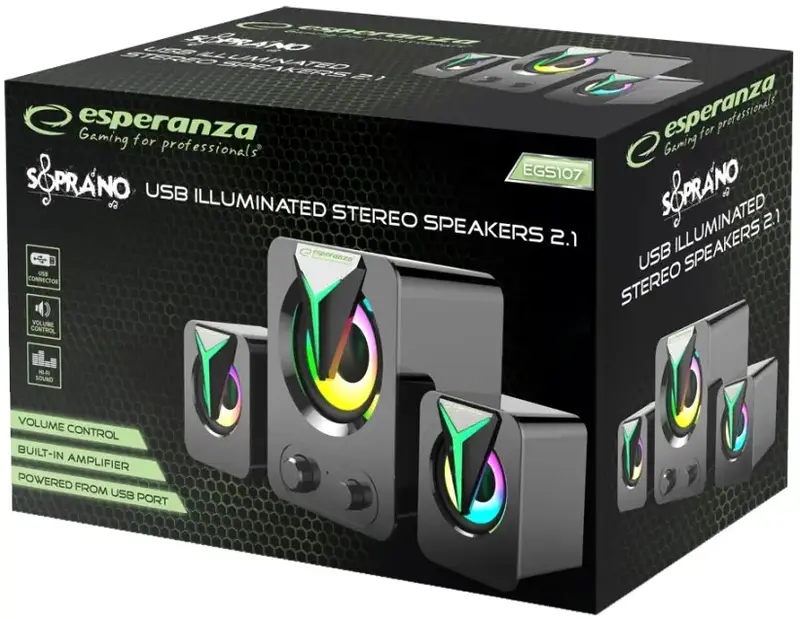 Акустика Esperanza Speakers EGS107 (Black) фото