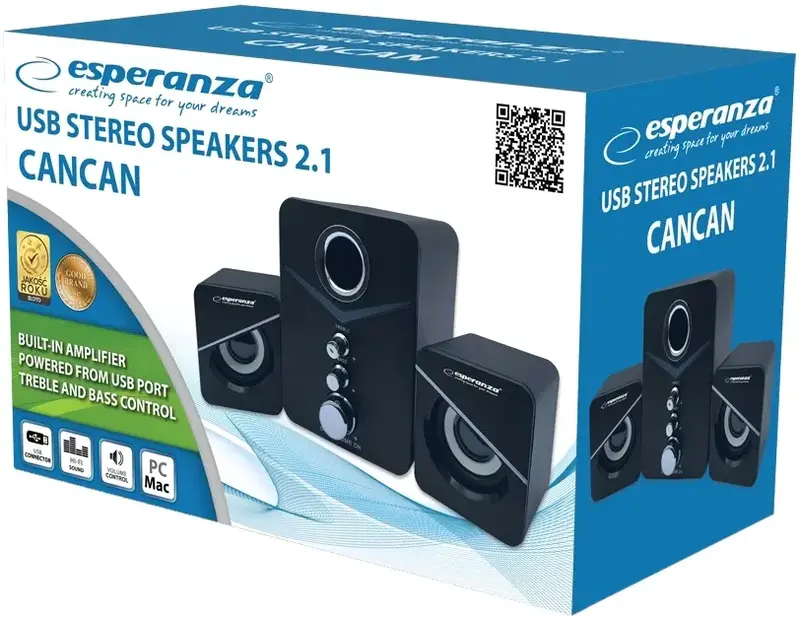 Акустика Esperanza Speakers EP153 (Black) фото